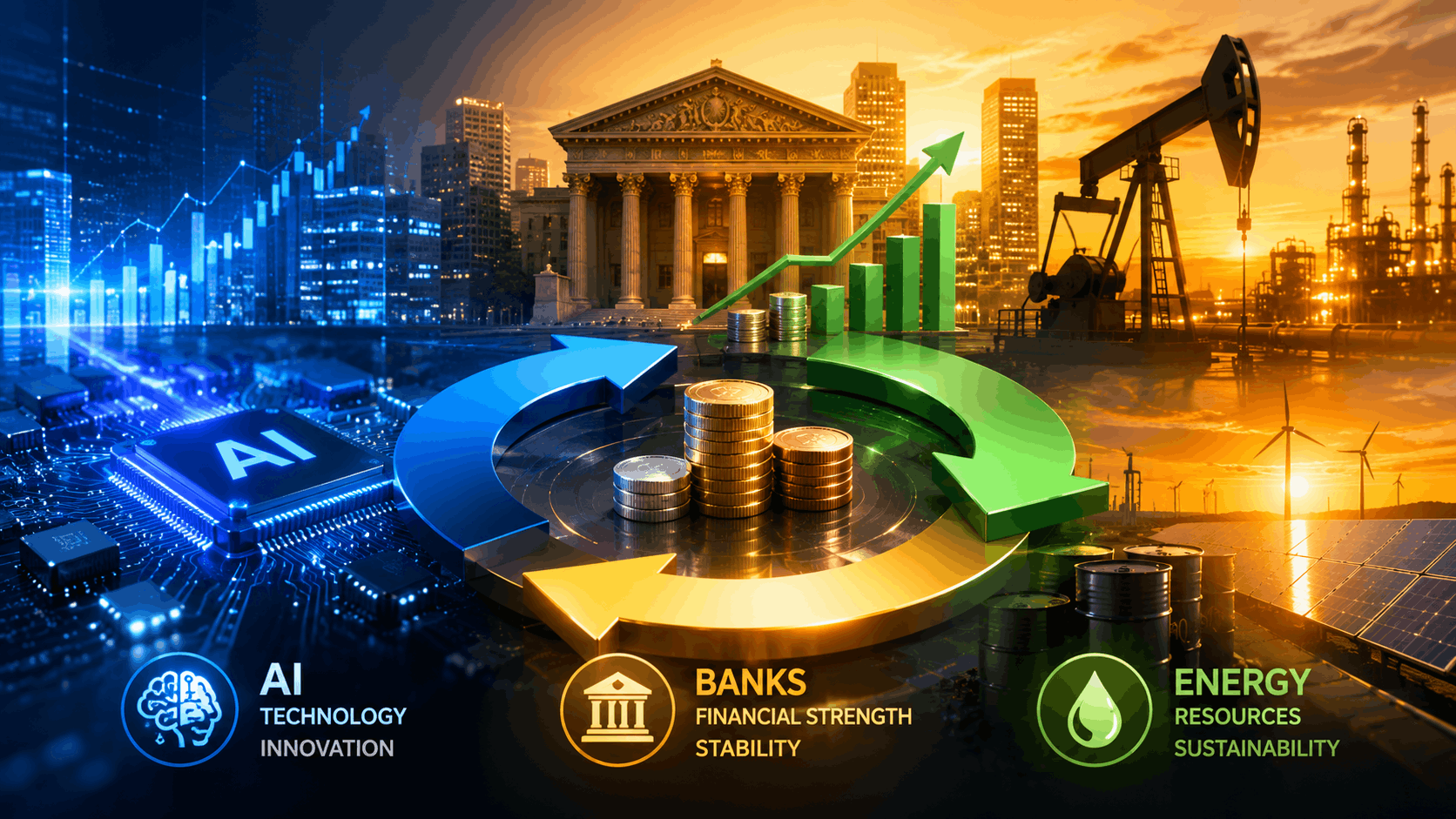 Why Investors Are Rotating Between AI, Banks and Energy Stocks in 2026