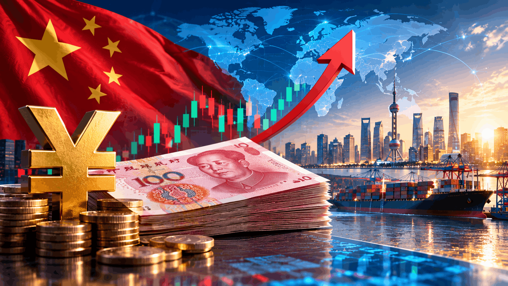 Chinese Yuan Hits 3½-Year High