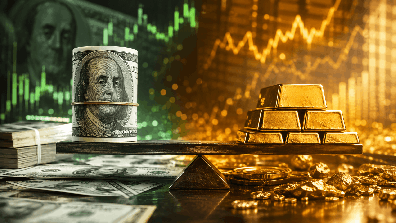 Dollar vs Gold 2026 Which Safe-Haven Asset Could Win During Market Volatility