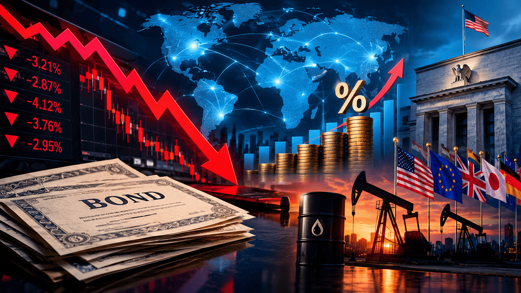 Global Bond Selloff 2026 Why Rising Yields Are Shaking Markets Worldwide